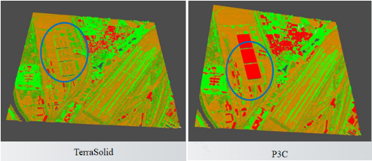 激光點(diǎn)云數(shù)據(jù)處理軟件P3C與其他軟件對比